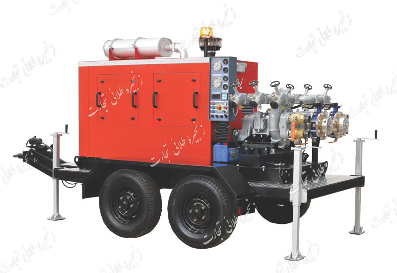 تریلر دیزل پمپ